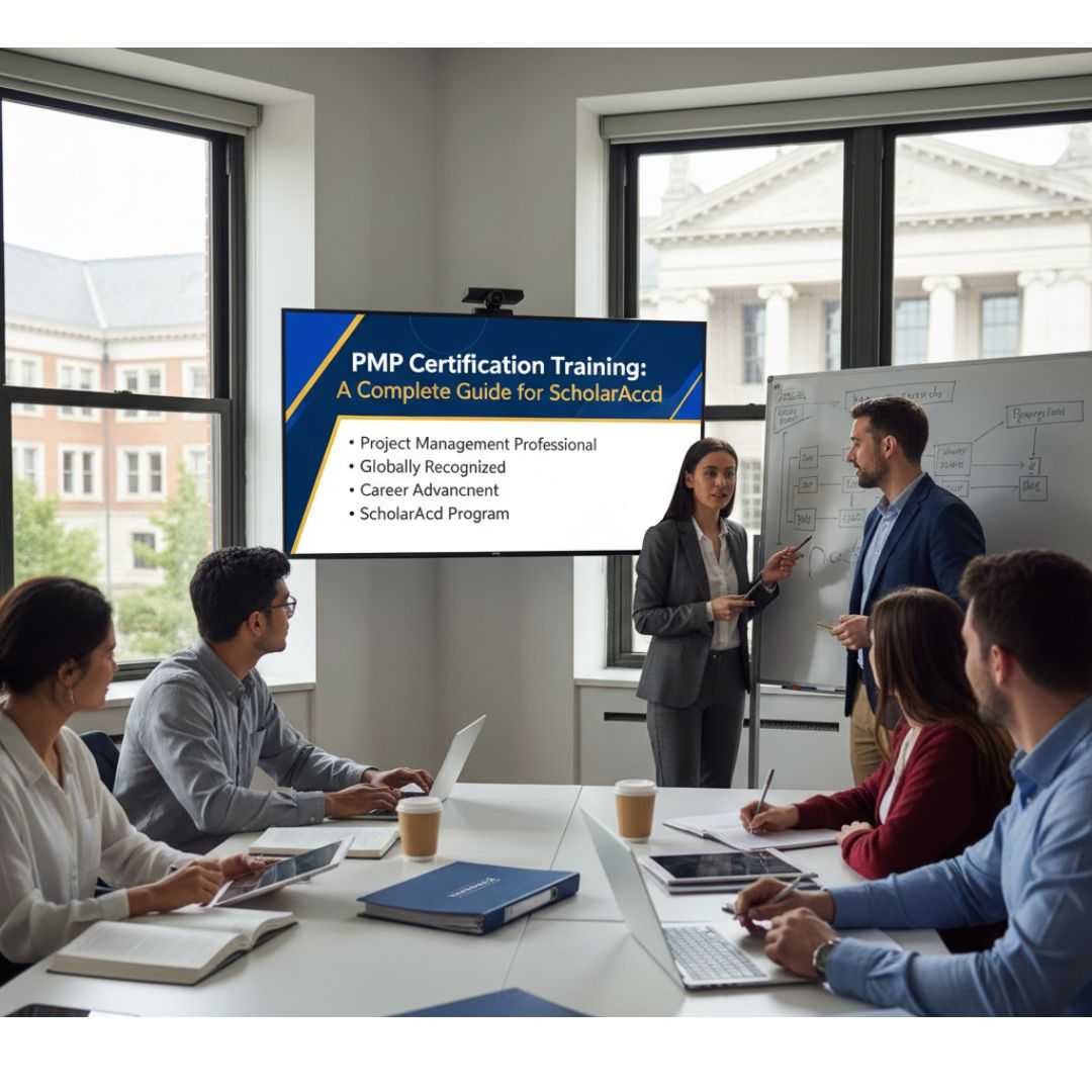 A Complete Guide to PMP Certification Training for ScholarAcad